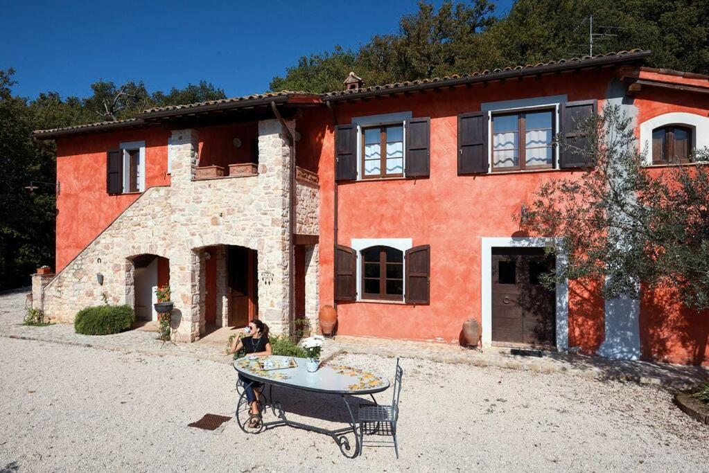 Casale Rosso Villa Castel San Felice Esterno foto